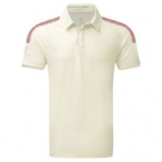 Crossbank Meths CC Dual Cricket Shirt (Maroon Trim)