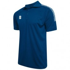 Brailsford CC Dual Polo Royal/White